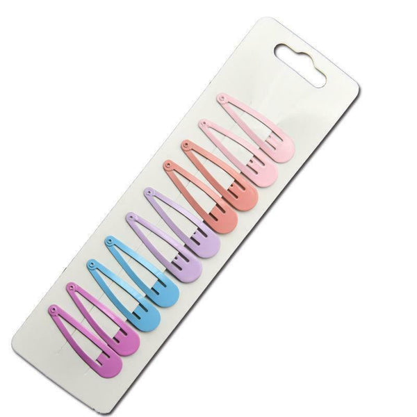 Cute Snap Hair Clips Premium Barrettes Metal Non Slip Barrettes for Girls H