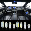 16* Xenon White LED Bulb Interior License Plate Light Package Kit Accessories