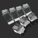 Set of 7 Clear Acrylic Ring jewelry Display Stand Rack Ring Display Holder