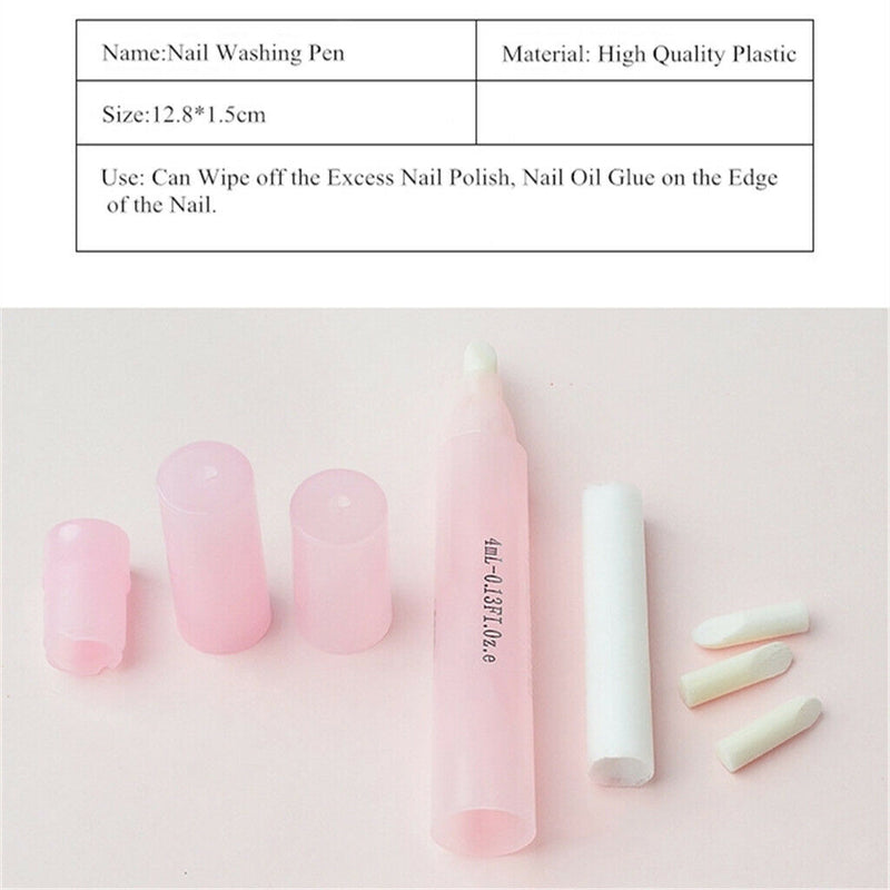 Nail Polish Remover, Manicure Makeup Tool Refillable Nail Polish Edge Corrector