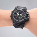 Panars Multi-Function Outdoor Men'S Electronic Watch Double Display Pointer
