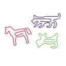 Colored Metal Wire Animal Paper Clips,Bookmarks,60pcs,School Stationery Gift