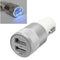 12-24V 3.1A Car LED Double USB Charger Adapter For iPhone6s 6 5s iPod Silve A9C3