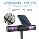 Solar Mosquito Killer Lamp Outdoor Waterproof Villa Yard Garden Led Light L