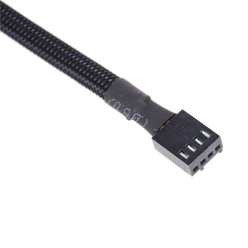 1 To 4 4-Pin TX4 PWM CPU Cooling Fan Splitter Adapter Braided Power Cable HwJC%o