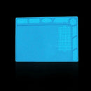 33.7x22.7cm Anti Static Repair Heat Insulation Silicone Mat Pad Magnetics R1A3