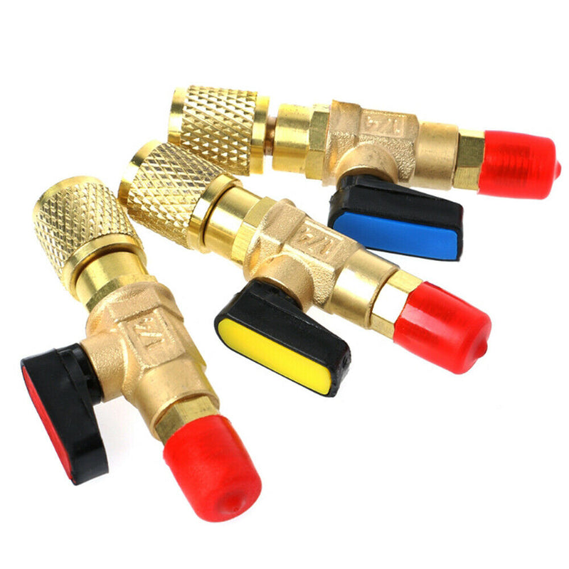 Durable SAE Refrigerant Accessories Auto Charging Hoses Ball Straight