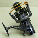 Yumoshi Fishing Reel 10+1 Bb Ball Bearings Front Rear Dual Brake System Coi