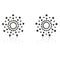 1 Pair Sexy  Indiscrets Mimi Rhinestone Pasties Diamond Nipple Covers LJ