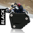 New High quality CNC Black Kickstand Enlarger Pad For BMW G310R Motorbike