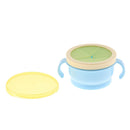 Baby Toddler Snack Bowls Feeding Food Bowls Non Slip Bowls w/ Lids Tableware