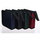 40Disk CD DVD VCD Wallet Holder Zipper Carry Bag Organizer Storage Box Black