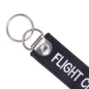 Flight Crew Keychain Keyring Embroidery Luggage Tag Chain Motorcycle Key Ri R0Y3
