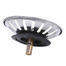Food Waste Stopper Spin Lock 8cm Dia Sink Drain Drainer Strainer M7S9