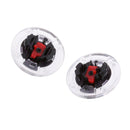 4pcs Helmet Screen Lens Base Plastic Helmet Visor Fixing for LS2 t OF569 FF370