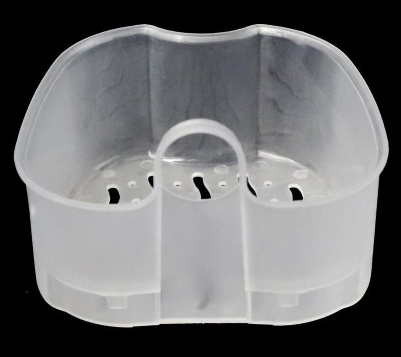 Plastic Denture Bath Box Case Container Dental False Teeth Storage Box