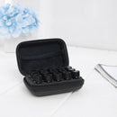 15 Slot Essential Oil Bottle Holder Rollers Storage Bag Organizer (Black)