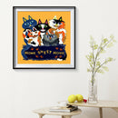 5D DIY Full Drill Diamond Painting Cats Cross Stitch Mosaic Kit Home Decor 30*30