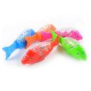 Simulation Swimming Electric Fish Kids LED Lighting Music Toys Color Random A