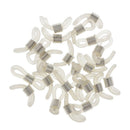 25 Sier Color Ends For Eyeglass Glasses Chain Holder