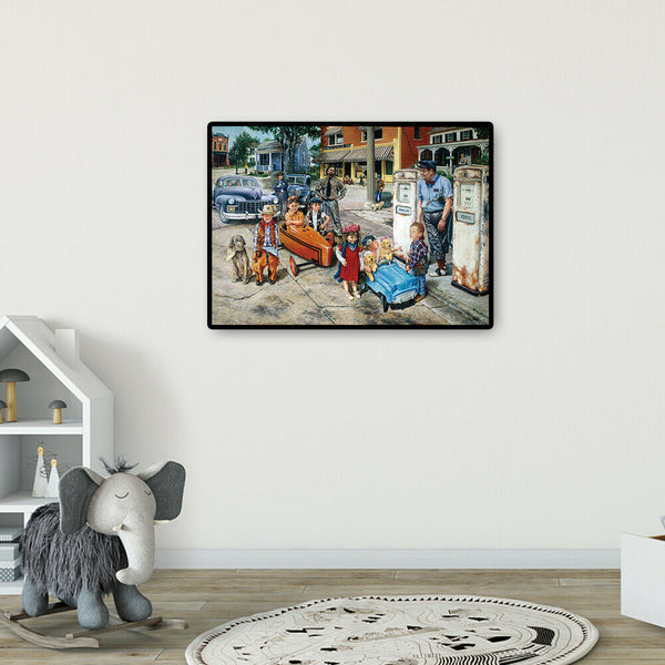 1000pcs DIY Kids Car Picture Puzzles Educational Learning Assembling Toys