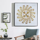DIY Special Shaped Diamond Painting Flower Embroider Wall Clock Craft Decor