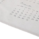 2020 Calendar Fabric Calendar Yearly Diary Study Planner Cloth Wall Hanging D BX