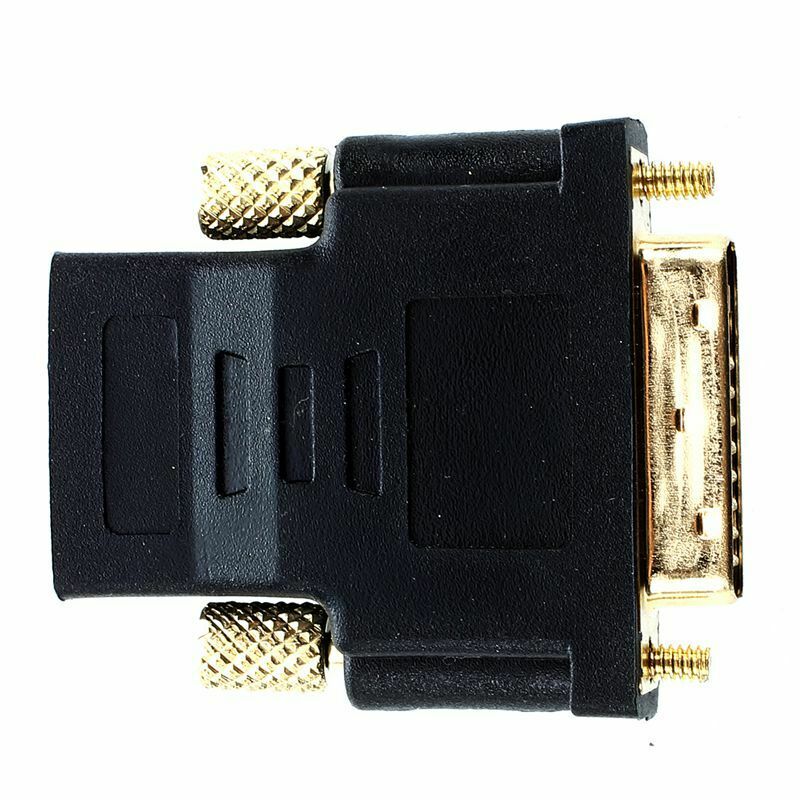 DVI to HDMI conversion adapter "HDMI: Female" "DVI 24 pin: male" H6K6