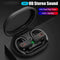 Wireless 5.0 Headset Earbuds Waterproof Headphones Ear hook Earphone Stereo bs