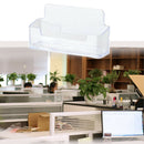 Acrylic Business Card Holder Transparent Desk Shelf Box Storage Display Stand