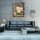 DIY Unframed Digital Oil Painting by Numbers Handwork Gift Set of Floral Fl H1H1
