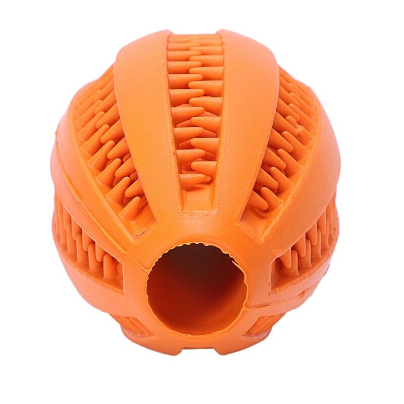 Durable Dog Ball Toys for Aggressive Chewers [Bite Resistant] Soft Natural