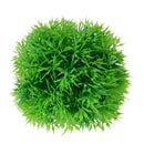 Aquarium Artificial Water Plant Grass Ball Ornament Landscape Decor(Green) A