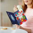 5D DIY Diamond Painting Greeting Card Special-shaped Birthday Festival Card