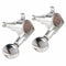 tuner for ukulele (chrome tuners with fixing screws tuner