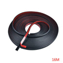 16M L Shape Car Door Hood Trunk Trim Edge Moulding Weatherstrip Seal Strip MCW