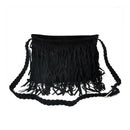 Boho Hippie Fringed Tassel Suede Shoulder Messenger X Body Hand bags Purses P2N2