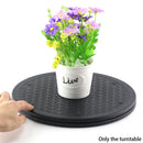 Turntable 360 Degree Rotating Plastic Ornament Hand-made Sculpture Pottery