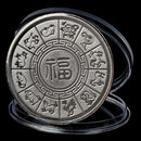Year of the Rat Commemorative Coin Chinese diac Souvenir Challenge Coins lj