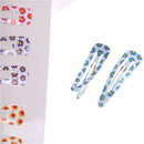 10Pcs Snap Hair Clips Barrettes Girls Cute Hairpins for Kids Hair Accessories3C