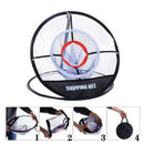 Golf Chipping Pitching Cages Mat Practice Net Training Aid Outdoor IndoorJ Kw