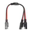 14AWG 300mm 2 Pin Quick Connect Disconnect Plug 20A SAE to SAE Cable Adapter