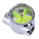 G1/4 5-Leaves Impeller Metal Water Flow Meter for PC Water Cooling System # #s