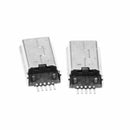 10 Pcs Mini USB Type B Plug Male 180 Degree 5-Pin SMD SMT Solder Jack Conne