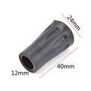 2pcs Outdoor Rubber Tip End Cap Hammers Trekking Pole Hiking Stick  Z