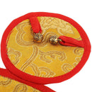 Portable Bells Vajry Pestle Jacquard Bags Tibetan Buddhism Accessory 18cm