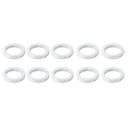 Pack of 10pcs Bike Headset Stem Washer Chainring Chainwheel Spacers Gasket