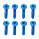12Pcs Replacement 1" Skateboard Mounting Bolts Screws Nuts Truck Hardware