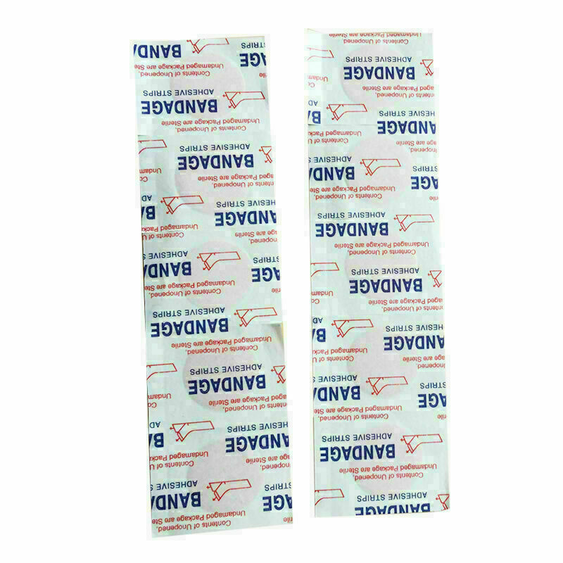 10pcs Round Band First Aid Pad Wound Closure Stickers Ba L0S5 Adhesive Patc A5O8
