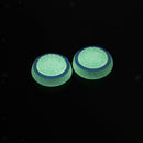 2x Blue Luminous Glow in the Dark Joystick Thumbstick Cap Cover for Sony PS4